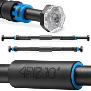 Професійний розсувний турнік 4FIZJO для дверного прорізу 66-100 см Black/Blue (P-5907739314758)