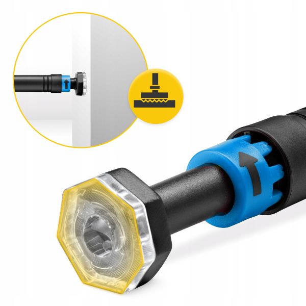 Професійний розсувний турнік 4FIZJO для дверного прорізу 66-100 см Black/Blue (P-5907739314758)