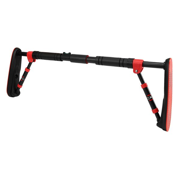 Домашній розсувний турнік в двері CORNIX Elite 85-120 см XR-0290 Black/Red