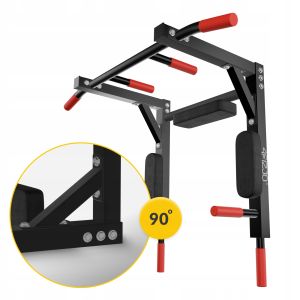 Турнік-бруси навісний 4FIZJO 2 в 1 Black (P-5905973402644) у Києві
