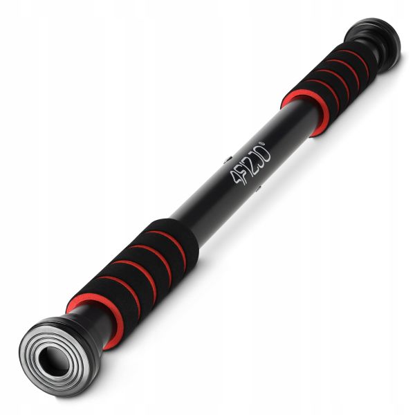 Професійний розсувний турнік 4FIZJO для дверного прорізу Basic 61.5-100 см Black/Red (P-5905973402712)