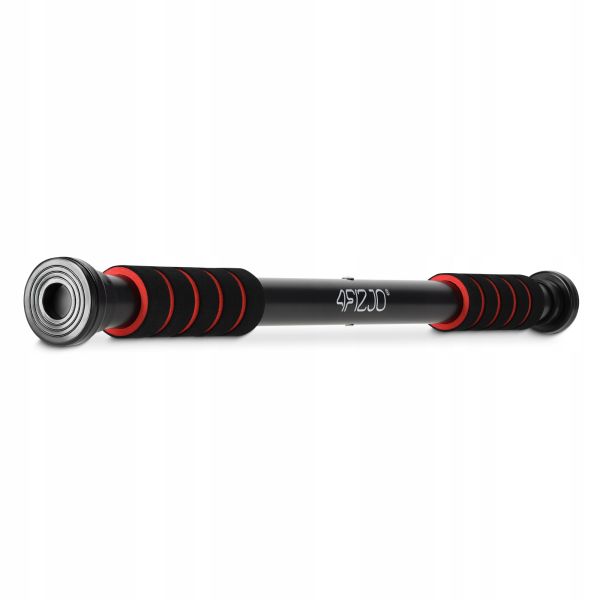 Професійний розсувний турнік 4FIZJO для дверного прорізу Basic 61.5-100 см Black/Red (P-5905973402712)